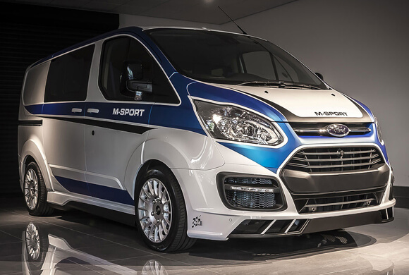 Carlex Design Ford Transit Custom X Final Edition Is One Sporty Van